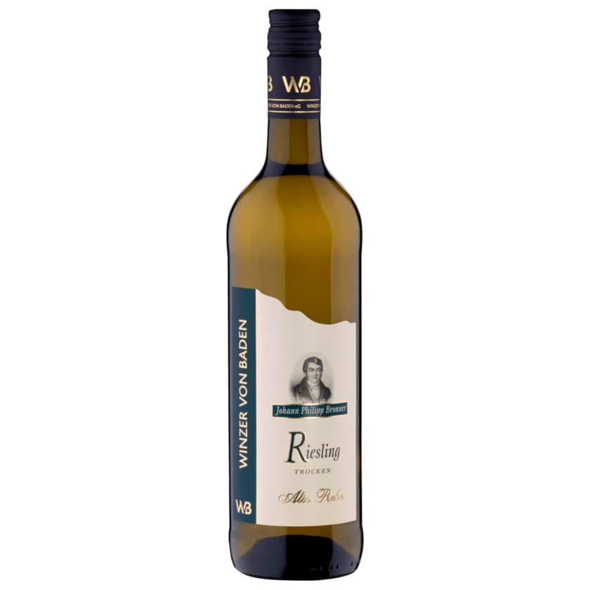 Winzer von Baden Weißwein Riesling trocken 0,75l
